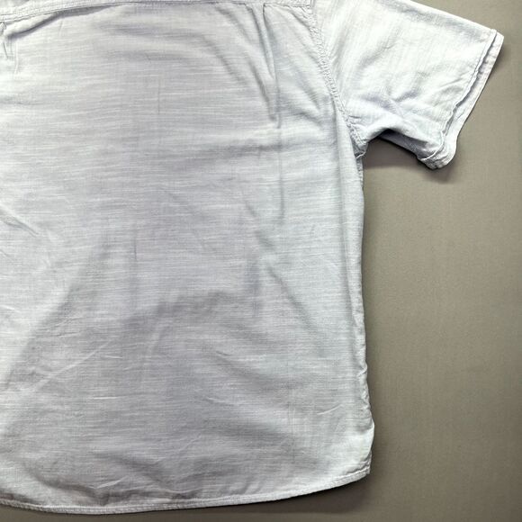 Weatherproof Button Up Shirt Men's XXL Blue White Color Blend 100% Cotton - Picture 13 of 15